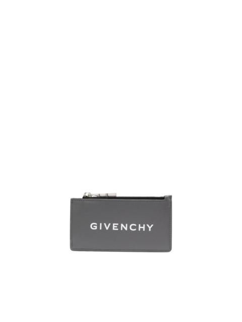 Givenchy 4G logo-print leather cardholder