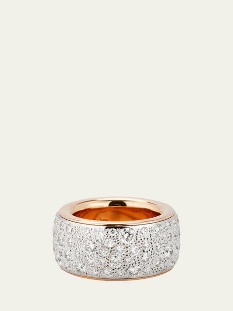 Pomellato Iconica Maxi Band Ring with White Diamonds