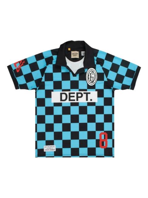 GALLERY DEPT. checked soccer jersey