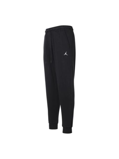 Air Jordan Elastic Waistband Sports Pants Men's Black DQ7341-010