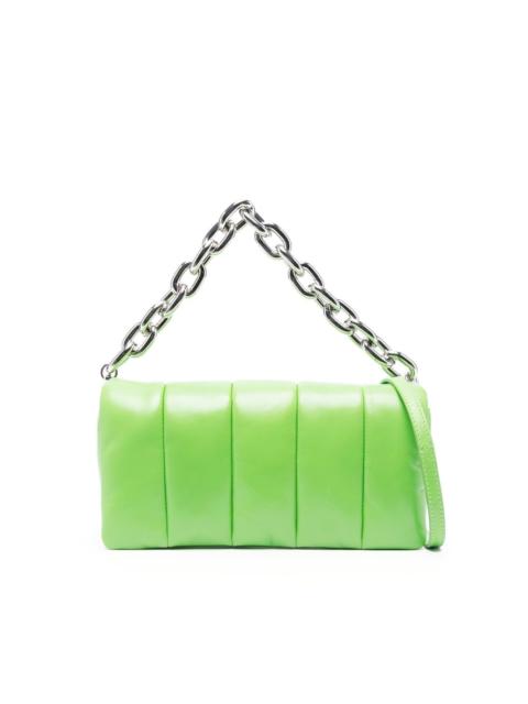 STAND STUDIO Hera quilted leather clutch bag