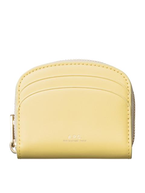 A.P.C. Demi-Lune Mini compact wallet