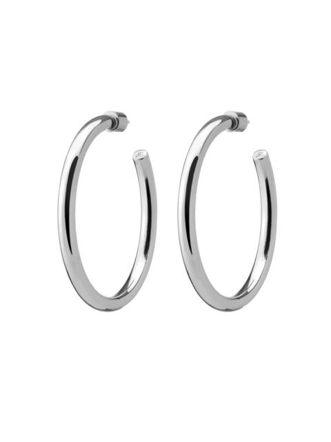 JENNIFER FISHER Lilly Baby Hoop Earrings - Silver - 1.5in