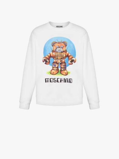 ROBOT BEAR ORGANIC COTTON SWEATSHIRT