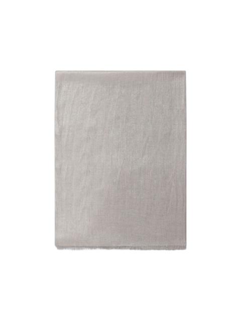 Brunello Cucinelli cashmere frayed scarf