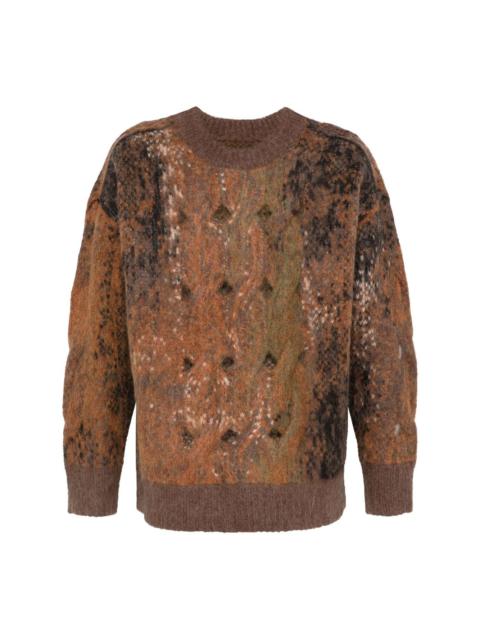 FENG CHEN WANG jacquard sweater