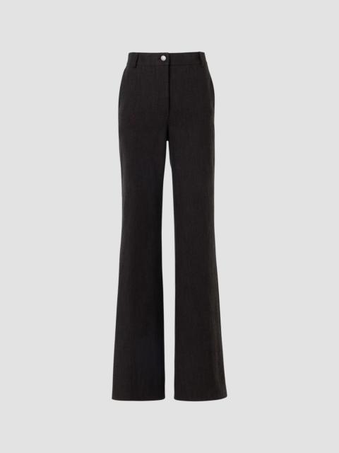 AKRIS Women's Celia Denim Winter Pants - Espresso