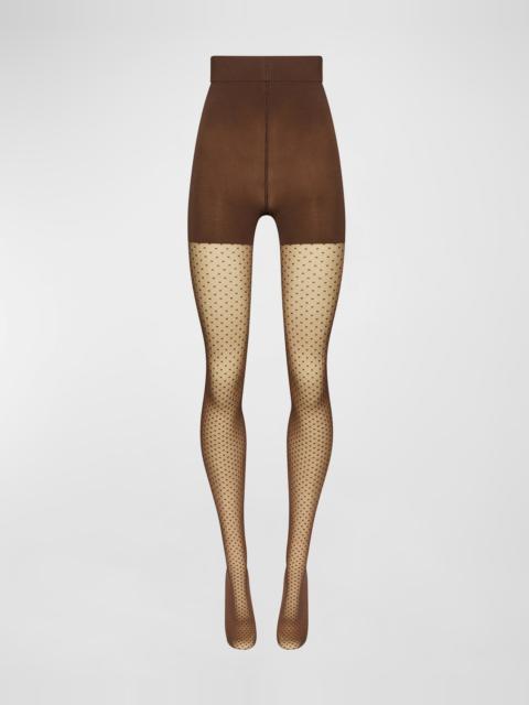 Wolford Geometric Dots Control-Top Tights