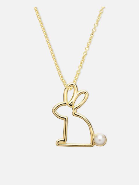 ALIITA Tu Y Yo 9kt gold necklace with gemstones | REVERSIBLE