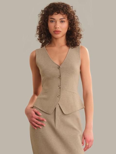 525 america Tinsley Tailored Button Sweater Vest