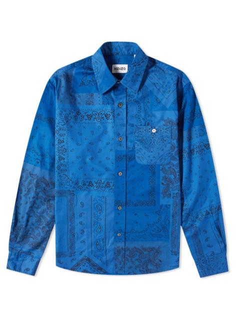 KENZO Kenzo Patchwork Bandana Shirt