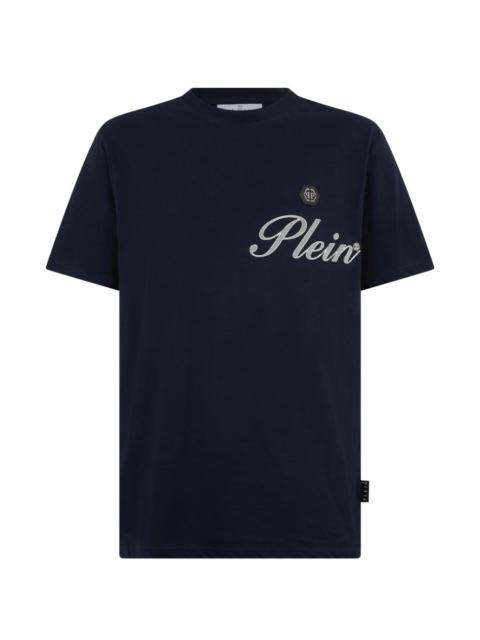 PHILIPP PLEIN logo-patch T-shirt