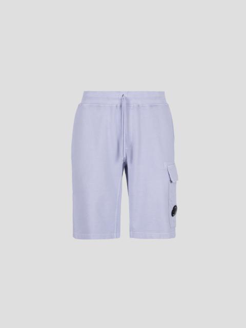 C.P. Company Cotton Fleece Cargo Shorts