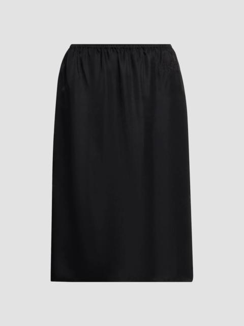 MM6 Maison Margiela Women's Fluid Satin Skirt - Black