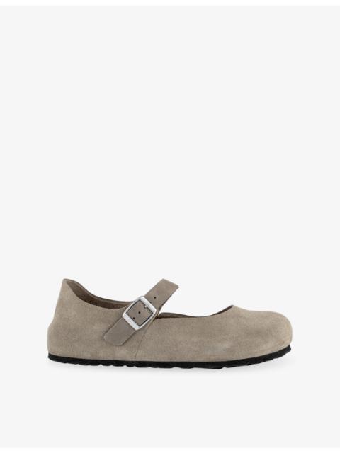 BIRKENSTOCK Mantova Suede Ballet Flats