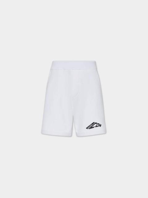 DSQUARED2 ICON NEW GENERATION BIG BOXER SWEAT SHORTS