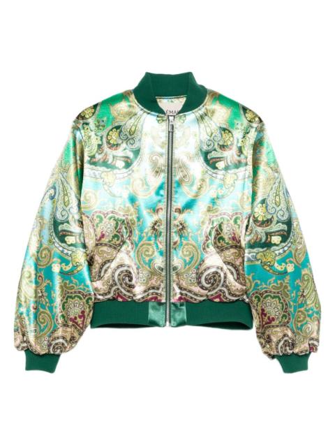 ALÉMAIS Clemenza paisley zip jacket