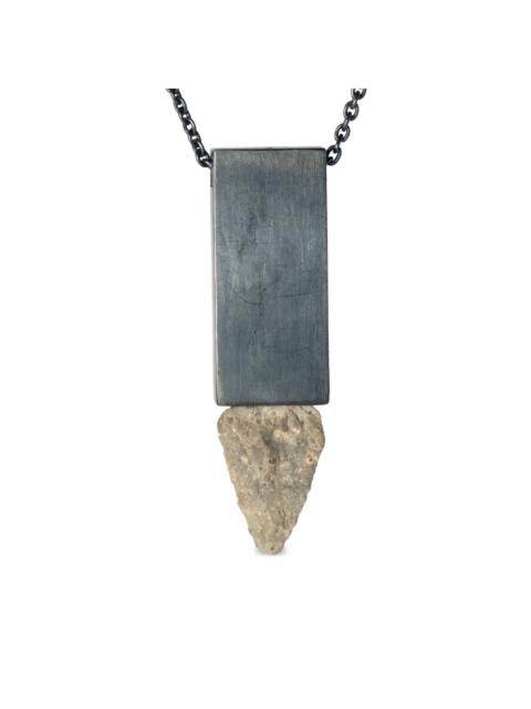Parts of Four Arrowhead amulet necklace