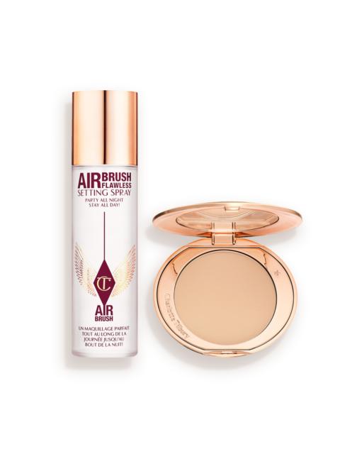 Charlotte Tilbury AIRBRUSH FLAWLESS FINISH & SET DUO Complexion Kit