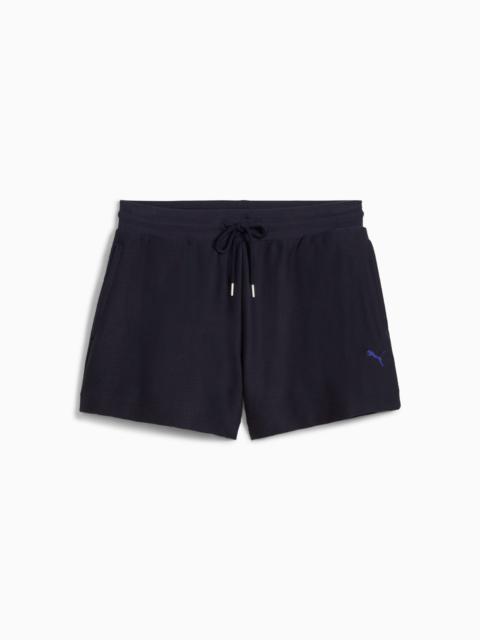 PUMA Premium Essentials A-Line Women's 4" Jacquard Shorts