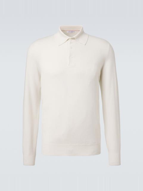Brunello Cucinelli Cashmere polo sweater