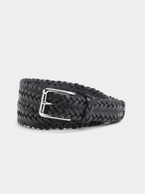 Ralph Lauren Men's Braided Leather Belt, 32mm