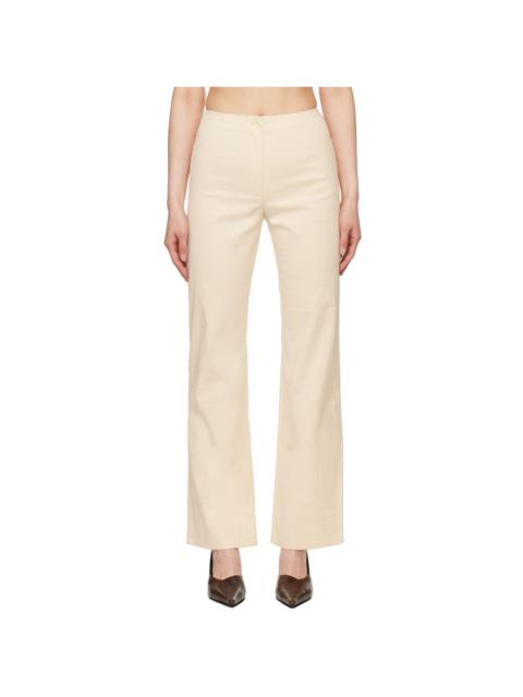 Off-White Biker Trousers