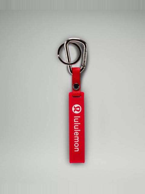 lululemon Silicone Keychain