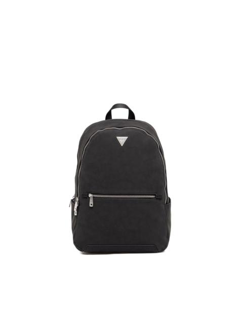 GUESS USA Torino logo-plaque zipped backpack