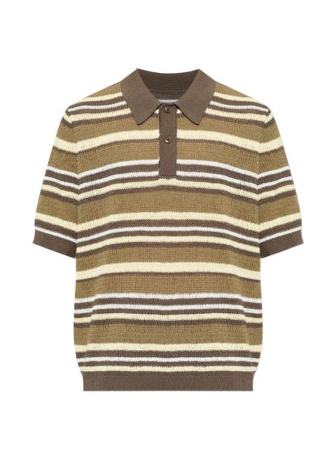 SAMSØE SAMSØE striped polo shirt