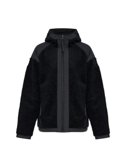 Canada Goose LOGO-PATCH FLEECE JACKET