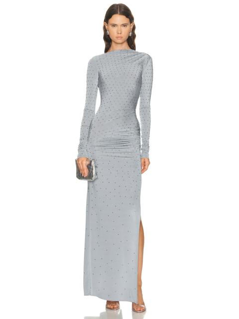 THE ANDAMANE Sophie Maxi Crystal Dress
