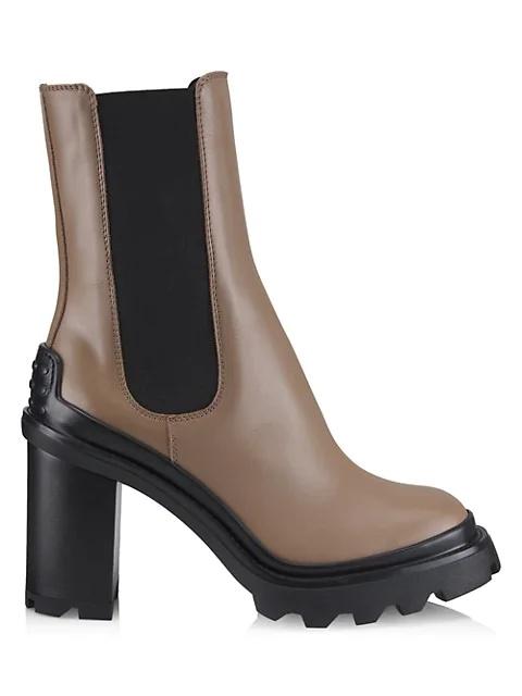 Tod's Tronch Leather Booties