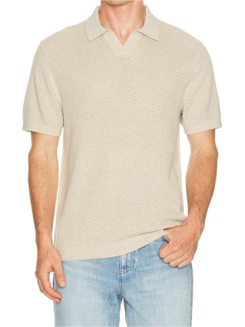 Reigning Champ Cotton Linen Victor Polo