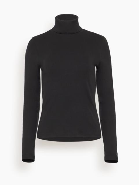 FLORE FLORE Dinah Turtleneck in Black