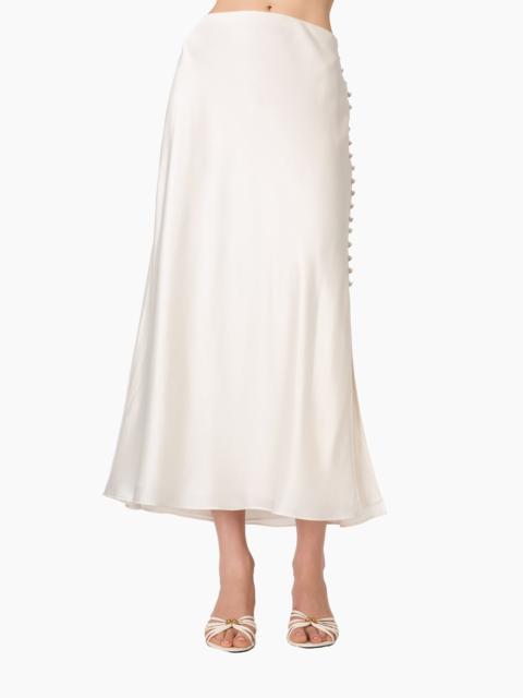 CAMI NYC GUYNAN SILK MAXI SKIRT MACADAMIA