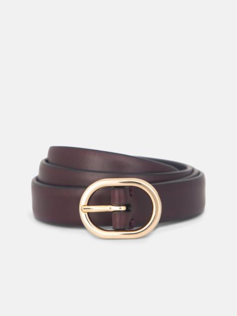 Vince Women's 20mm Spazzolato Leather Belt