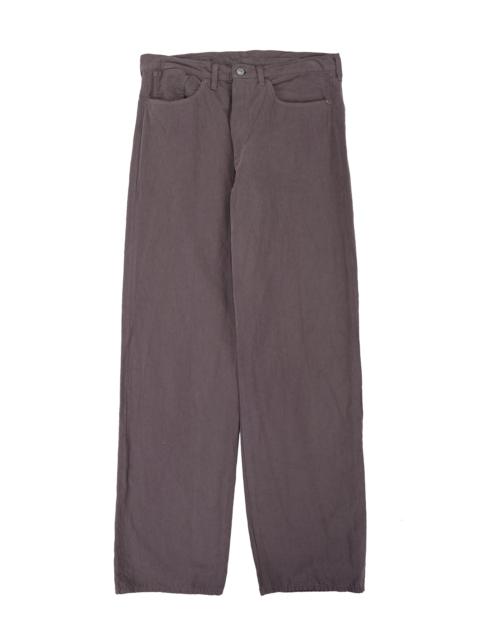 LADY WHITE CO. KAPTAIN SUNSHINE Cotton Linen Pants Dust Grey