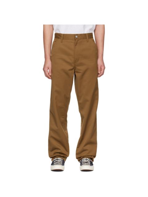 Brown Simple Trousers
