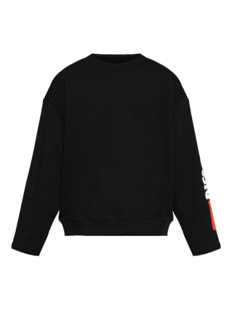 Diesel graphic-print sleeve sweatshirt