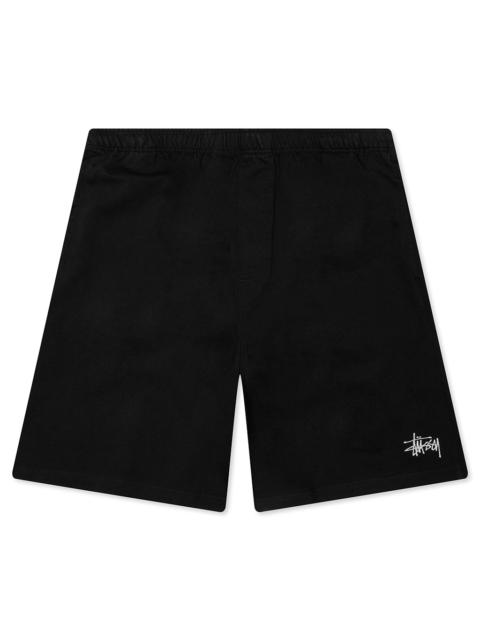 Stüssy JERSEY SHORT - BLACK