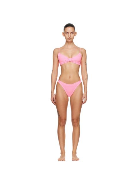 Hunza G Pink Alicia Bikini