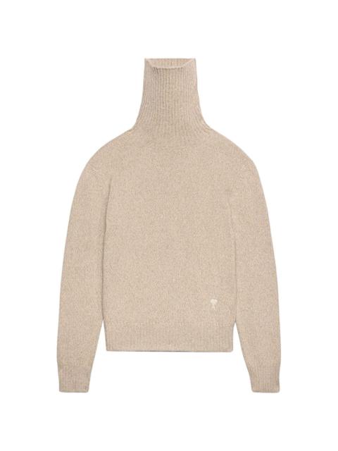 roll-neck cashmere jumper