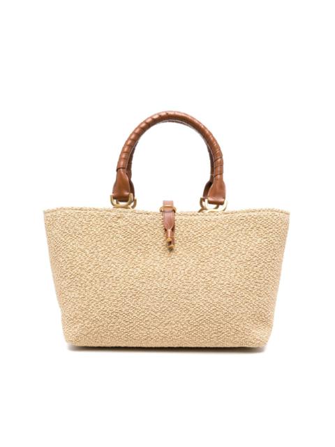 Marcie linen tote bag