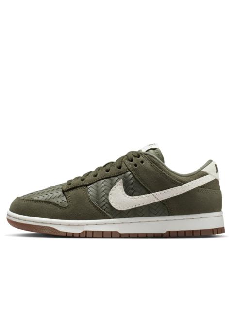 Nike (WMNS) Nike Dunk Low Premium SE 'Woven Pack Medium Olive' IB6161-200