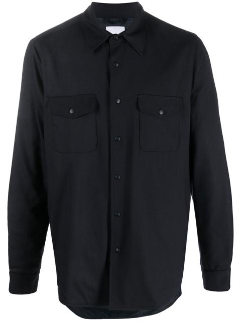 Aspesi long-sleeve padded shirt