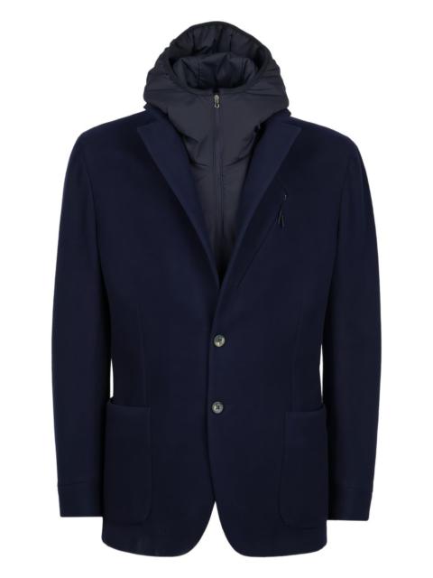 SEASE hooded blazer