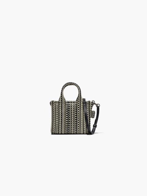 Marc Jacobs THE MONOGRAM LEATHER MICRO TOTE