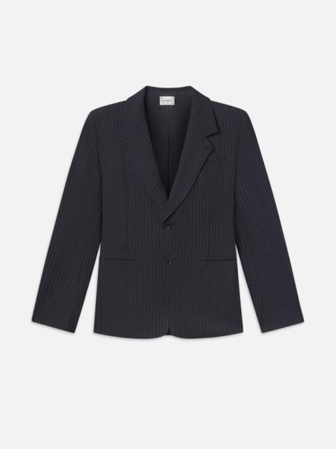 FRAME The Varsity Jacket in Navy Multi | REVERSIBLE