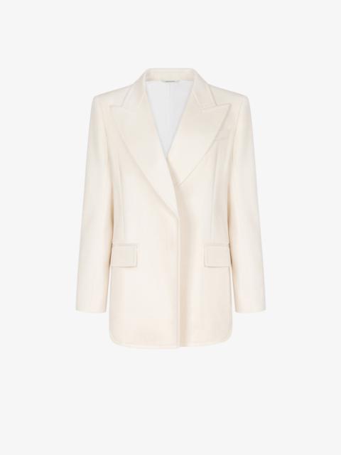 Givenchy Wrap reversible jacket in drill wool